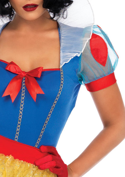 Costume d'Halloween sexy Blanche-Neige pour femme de Leg Avenue, multicolore, taille M