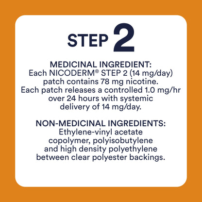 NicoDerm Clear Nicotine Patches Step 3 (7mg) – Discreet 24-Hour Quit Smoking Aid, All-Day Craving and Withdrawal Support, Easy to Use Stop Smoking Patches, 7 Count