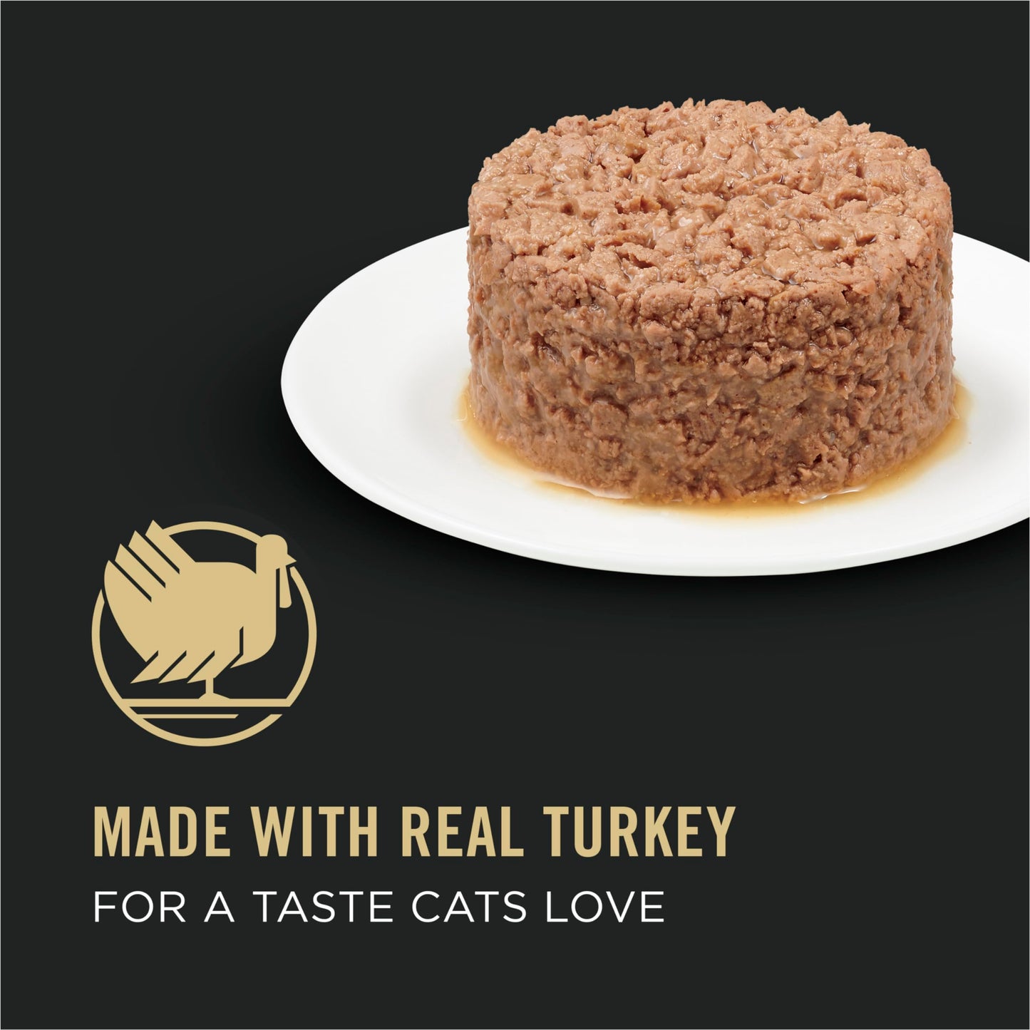 Purina Pro Plan Wet Cat Food, Focus, Adult Weight Management Turkey and Rice Entre, 3-Ounce Can, Pack of 24 Pro Plan