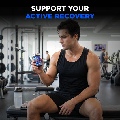 ALLMAX Ashwagandha KSM-66 Capsules - Full Spectrum Root Extract Supplement - Muscle Strength & Recovery, Stress Relief - 60 Veggie Caps, 30 Servings, Non-GMO, Gluten Free - Available at All In One Marketplace Canada