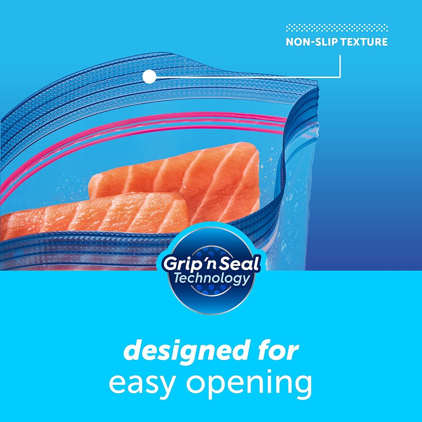 Ziploc Extra Large Food Storage Freezer Bags with Double Zipper Seal and Easy Open Tabs, 30 Count - Available at All In One Marketplace Canada