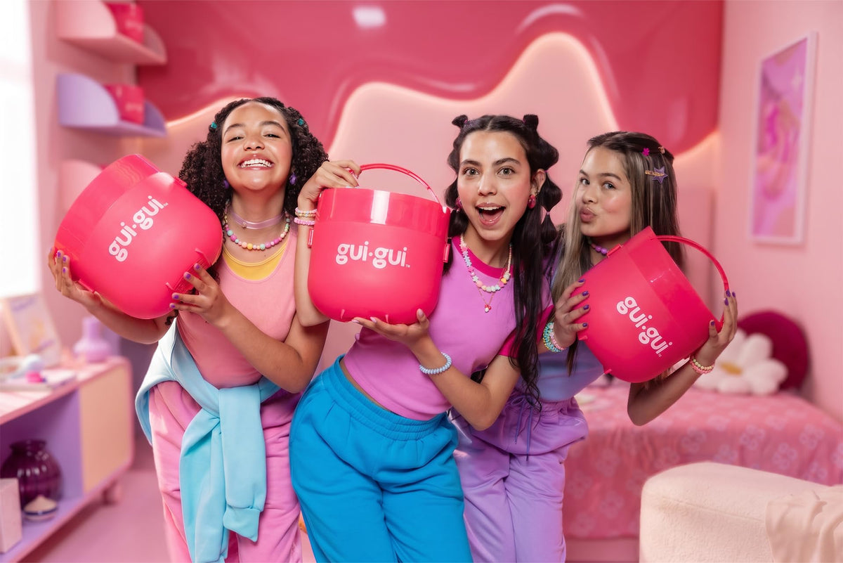 Gui Gui Mega Slime Haul, 50+ Pieces, 5 Scented Slimes Cloud, Clear, Butter, Jelli & Crunch, Premium Beauty Tools, Exclusive Mini Slime, Ages 6+