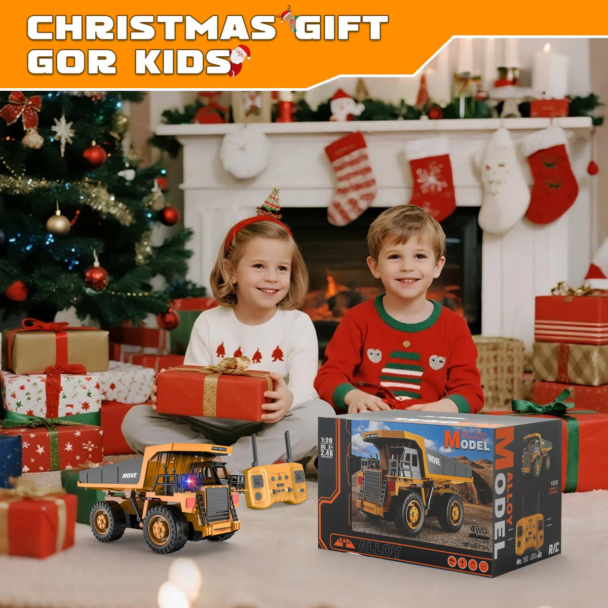 MNJCK Remote Control Dump Truck Toy Rc Construction Vehicles 🍁 All In One Marketplace Canada