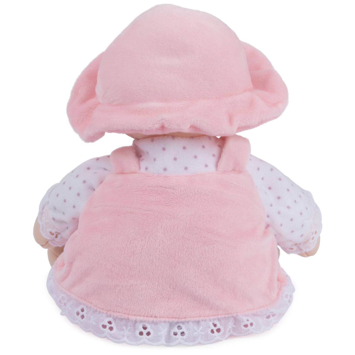 GUND Baby My First Dolly, Plush Doll for Babies and Toddlers, Pink/White, 13” BABYGUND