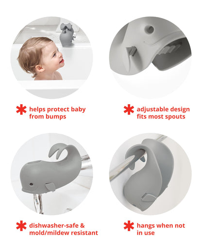 Skip Hop Baby Bath Spout Cover Universal Fit MOBY Grey Skip Hop