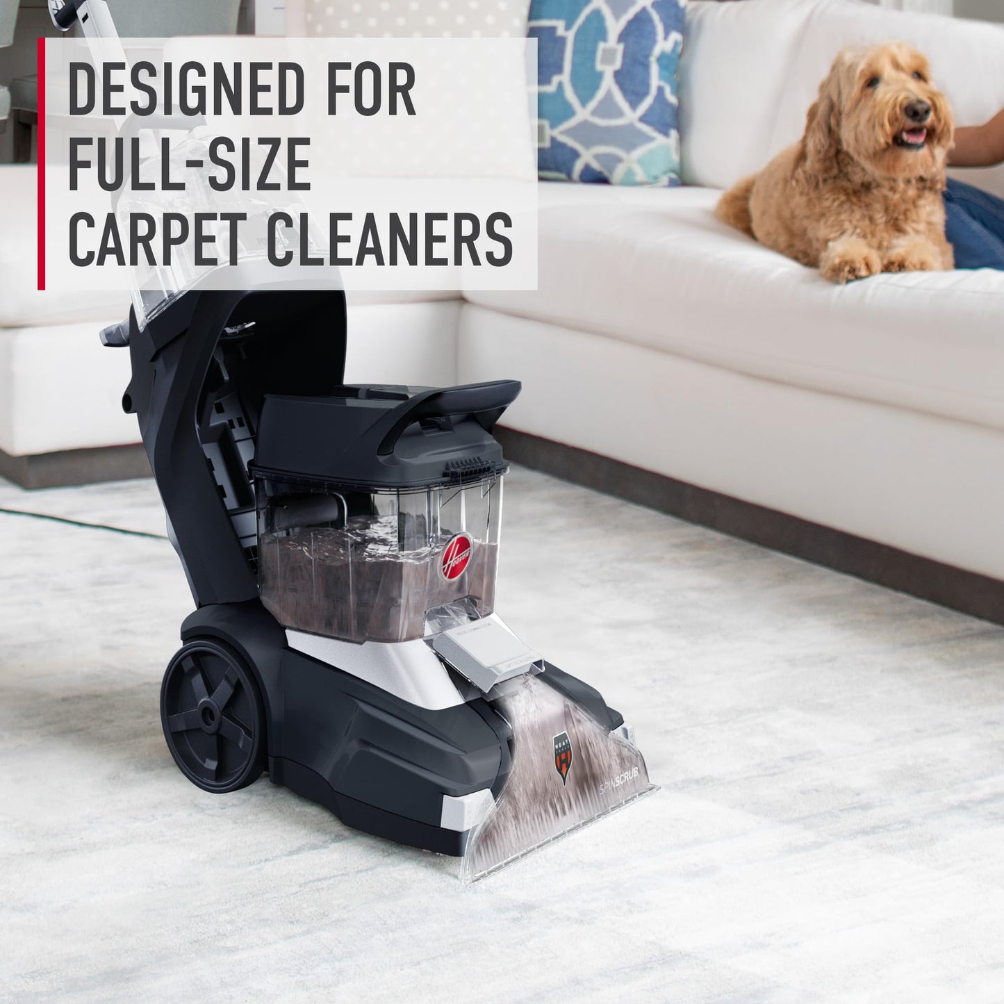 Hoover Oxy Pet Carpet Cleaner Solution, 50 oz., Ocean Breeze Scent, Deep Cleaning Carpet Shampoo Solution, Eliminates Urine Stains and Odors, Pair with Hoover Carpet Cleaner Machine, AH31955CA 🍁 All In One Marketplace Canada
