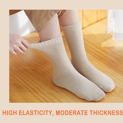 VoJoPi Wool Socks for Women, 5 Pairs Warm Winter Thermal Cozy Crew Boot Ladies Gifts Socks for Hiking Walking 🍁 All In One Marketplace Canada