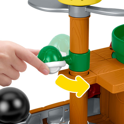 Fisher-Price Little People Toddler Toy My Mario Bowser’s Airship Playset with Figure for Preschool Pretend Play Kids Ages 18+ Months 🍁 All In One Marketplace Canada