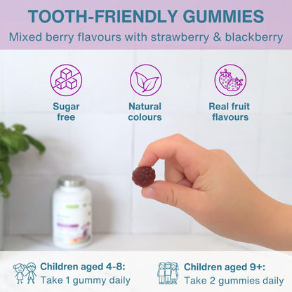 Igennus Methylated Kids Multivitamin Gummy, Sugar Free Kids Vitamins - Available at All In One Marketplace Canada