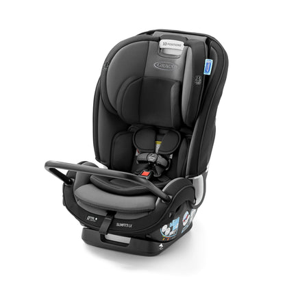 Graco SlimFit3 LX 3-in-1 Car Seat ft. Anti-Rebound Bar, Baby to Big Kid Car Seat, 2.2-45 kg (4-100 lb), Gotham Graco