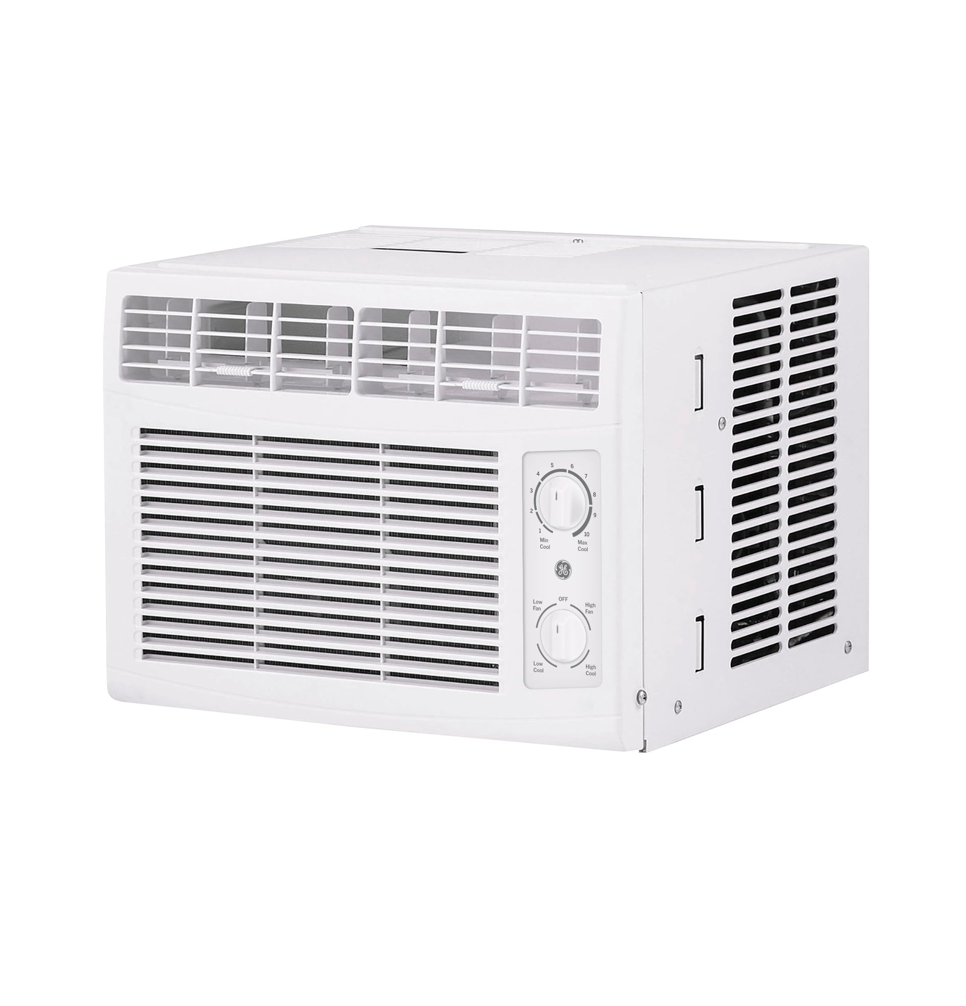 GE 5,000 BTU Mechanical Window Air Conditioner for Small Rooms up to 150 sq ft.