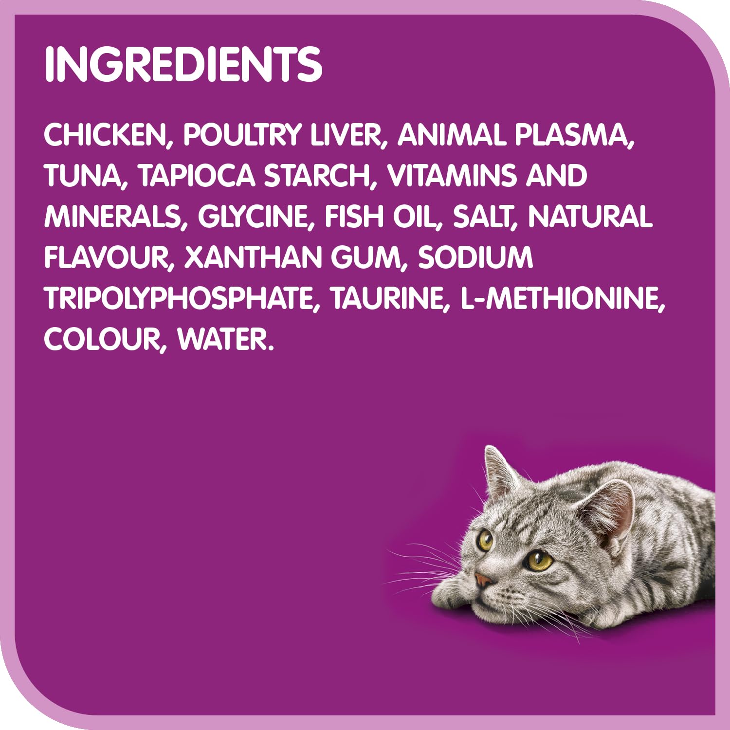 WHISKAS Perfect Portions Kitten Food - Wet Cat Food Paté, Chicken Entrée, 75g (24 Pack) - Available at All In One Marketplace Canada