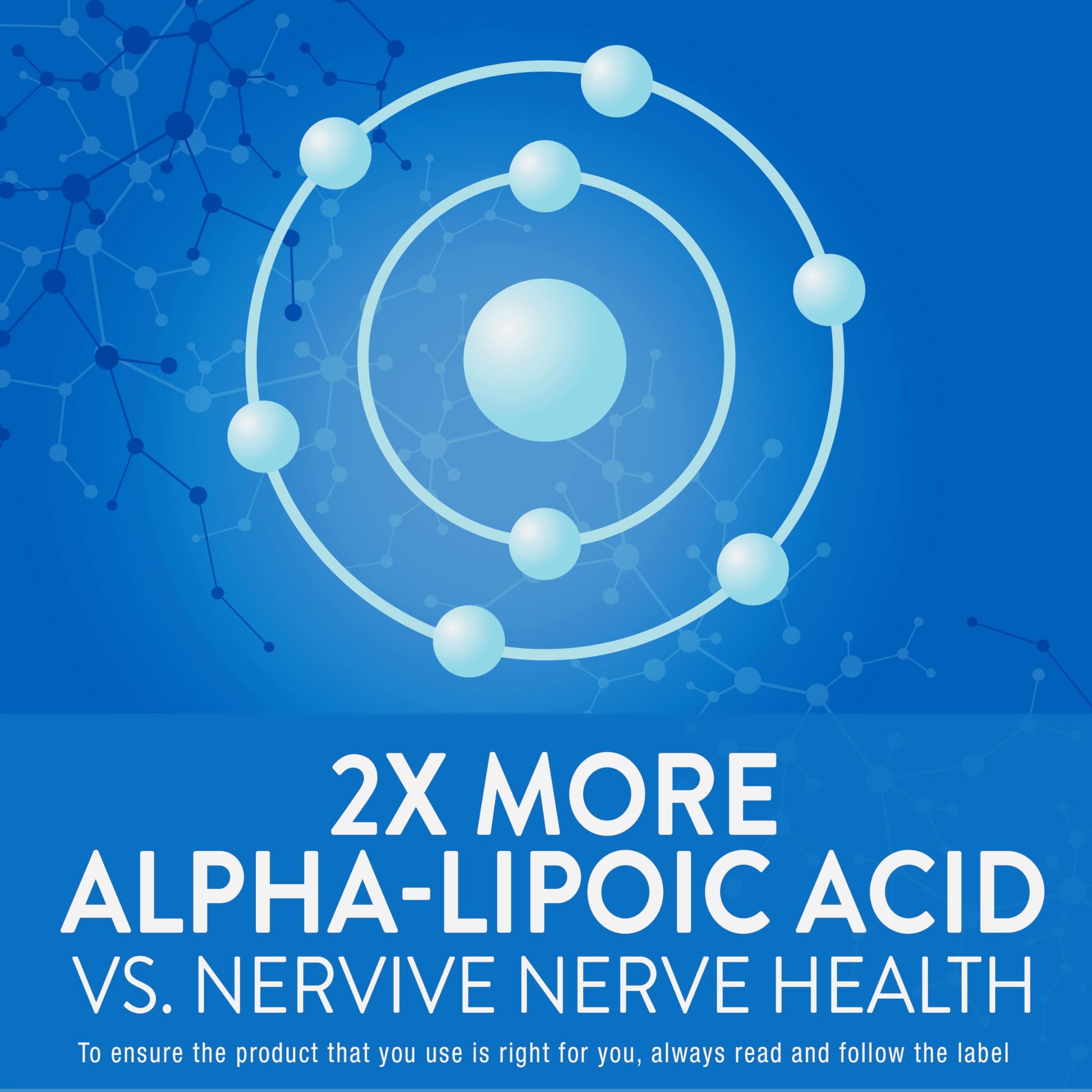 Nervive Nerve Relief PM, Helps Relieve Pain associated with Peripheral Neuropathy, Alpha Lipoic Acid ALA, Vitamins B1-Thiamine, B6, & B12, Melatonin, Chamomile, Lavender, 30-Night Supply, 30 Count - Available at All In One Marketplace Canada
