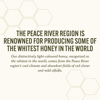 Peace River Organic Creamed Honey | 100% Pure Canadian Raw Honey | Unpasteurized | Smooth & Spreadable | Preservative-Free | 2kg Pail