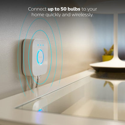 Philips Hue Bridge - Unlock the Full Potential of Hue - Multi-Room and Out-of-Home Control - Create Automations and Zones - Secure, Stable Connection Won't Strain Your Wi-Fi - Works with Voice, Matter Philips Hue