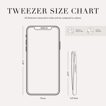 Tweezerman Exclusive Dusty Rose Slant Tweezer - Hair Removal Tweezers, Stainless Steel 🍁 All In One Marketplace Canada