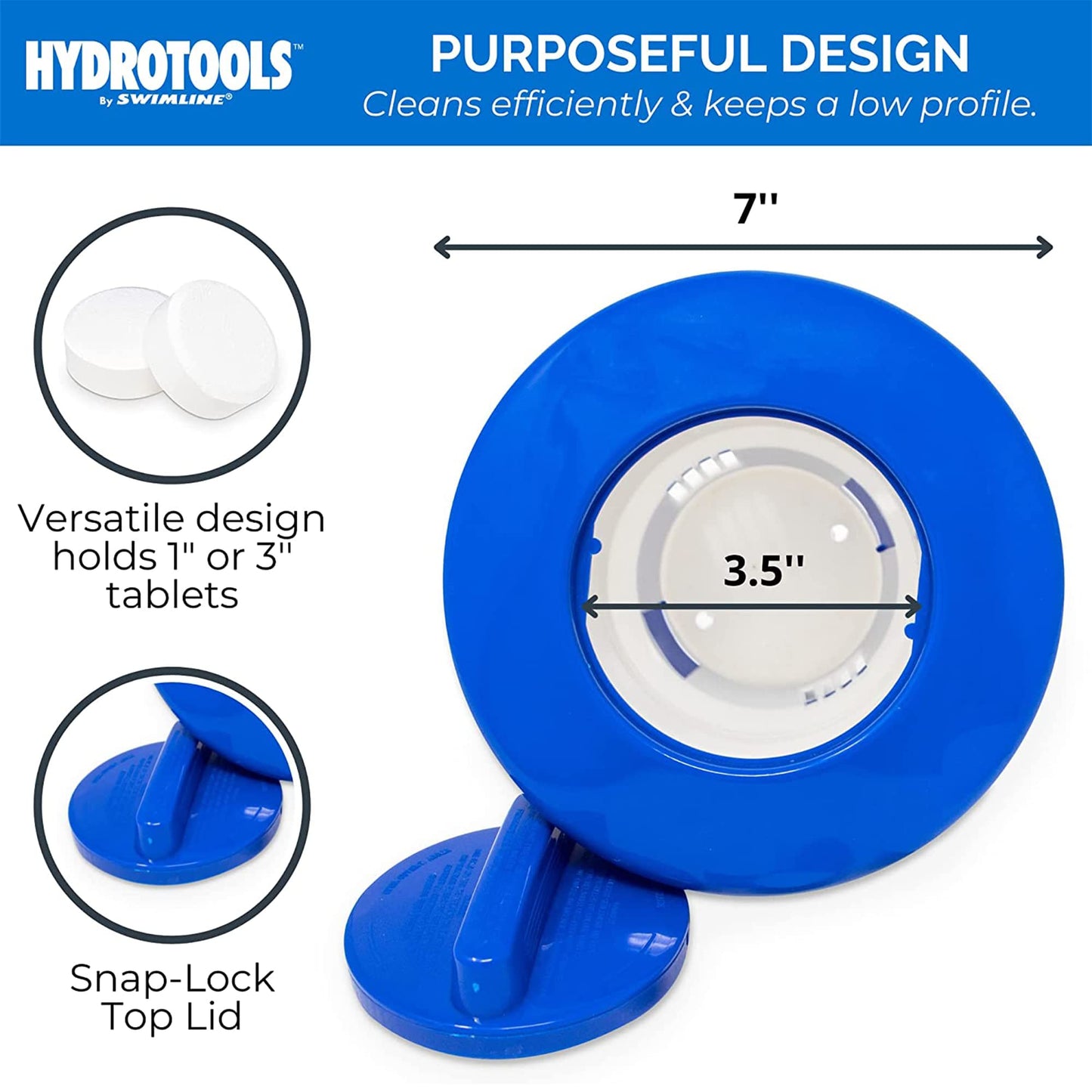 Solstice by International Leisure Products Hydro Tools 8725 Adjustable Floating Pool Dispenser