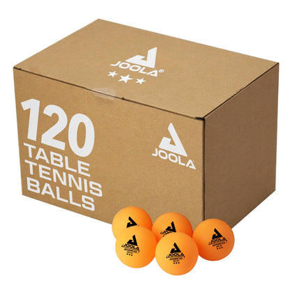 JOOLA Training 3 Star Table Tennis Balls 12, 60, or 120 Pack - 40mm Regulation Bulk Ping Pong Balls for Competition and Recreational Play - Fun as a Cat Toy - Indoor and Outdoor Compatible 🍁 All In One Marketplace Canada