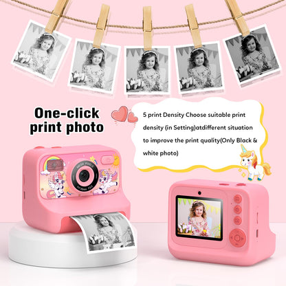 Kids Printing Camera for 3-12 Girls Boys Toddler Christmas Birthday Gifts 🍁 All In One Marketplace Canada