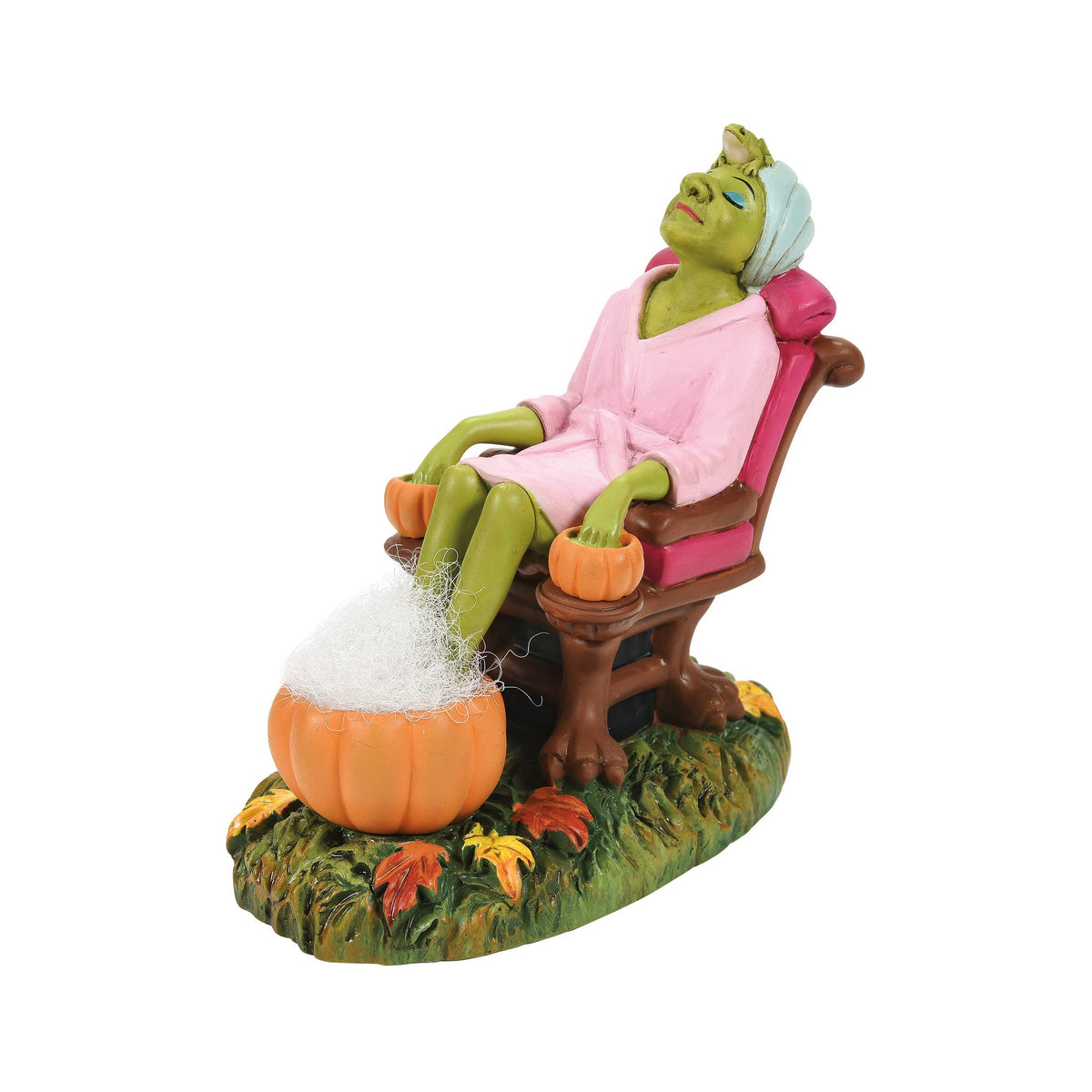 Figurine Department 56 Snow Village Halloween « R&R Before The Witching Hour », 7,6 cm, multicolore