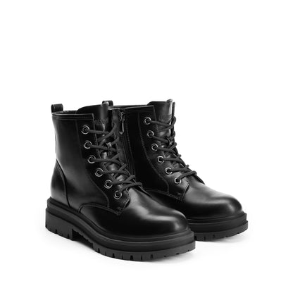 DREAM PAIRS Women's Combat Ankle Boots Fall Booties,Black,8.5 🍁 All In One Marketplace Canada