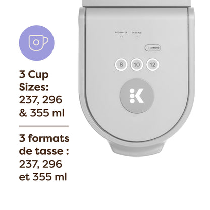 Keurig K-Mini Go Single Serve K-Cup Pod Coffee Maker, Warmstone - Available at All In One Marketplace Canada