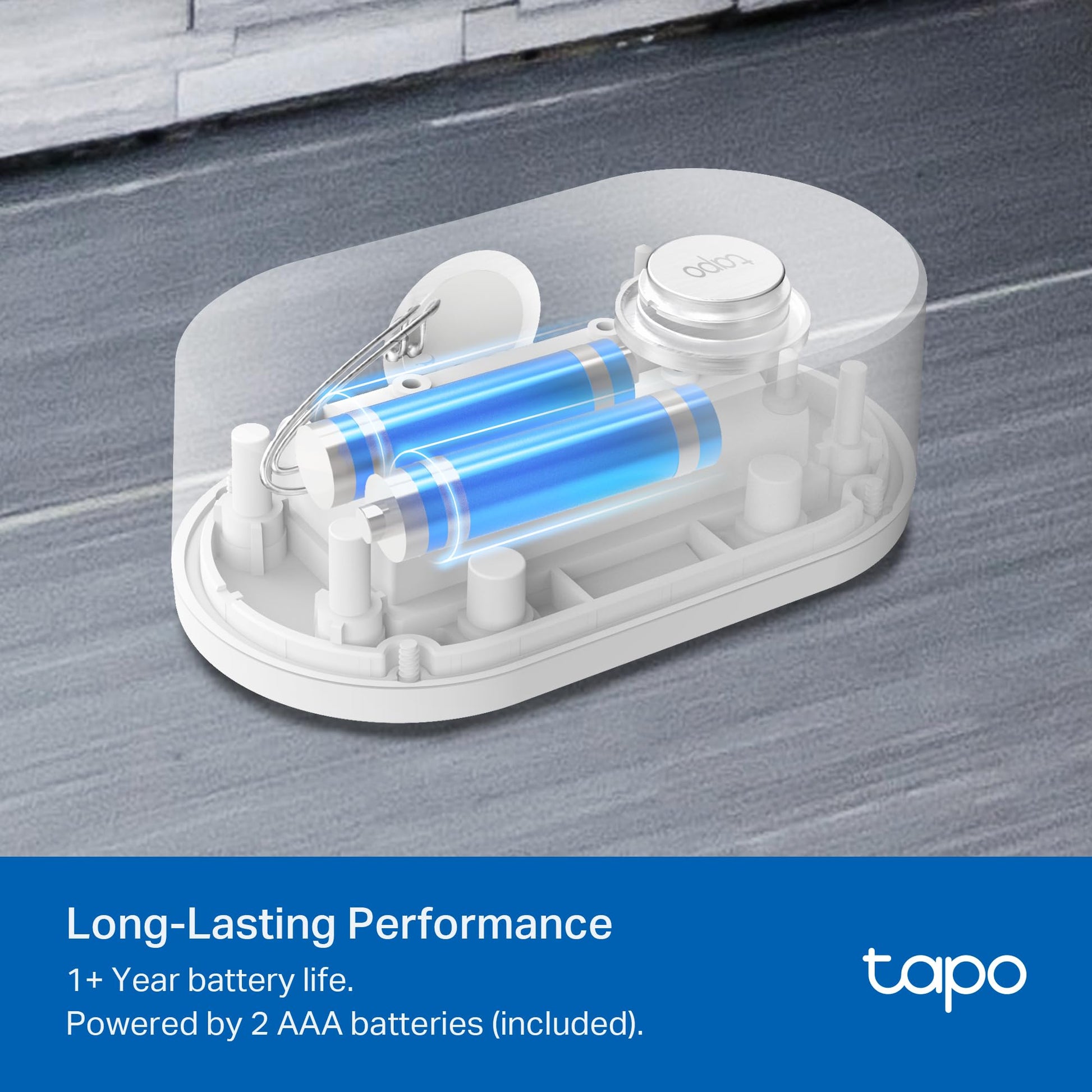 TP-Link Tapo Smart Water Leak Detector, Requires Tapo Hub, Water Leak Sensor Wi-Fi with Rapid Dripping Detection, 90dB Adjustable Alarm, App Alerts, Compatible with Alexa and Google Home, T300 Tapo