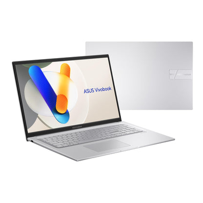 ASUS Vivobook 17 Laptop, 17.3” Full HD Display, Intel Core 5 Processor 120U, Intel Graphics, 16GB RAM, 512GB SSD, Fingerprint, Windows 11 Home, Cool Silver, X1704VAP-AS51-CA
