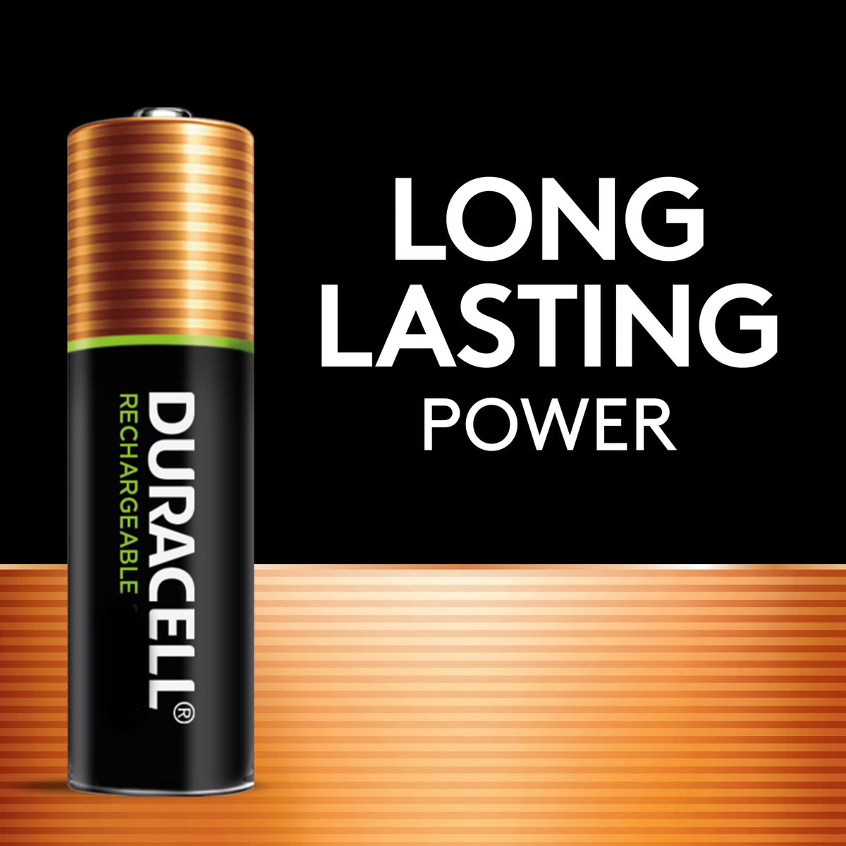 Duracell Rechargeable AA Batteries, 4 Count, Pre-Charged NiMH