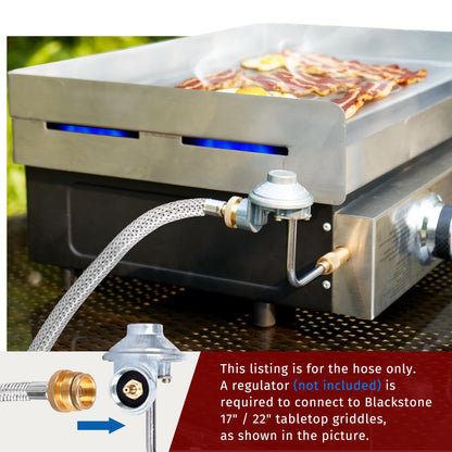 SHINESTAR 5 FT Stainless Braided Propane Hose Adapter, CSA Certified 🍁 All In One Marketplace Canada