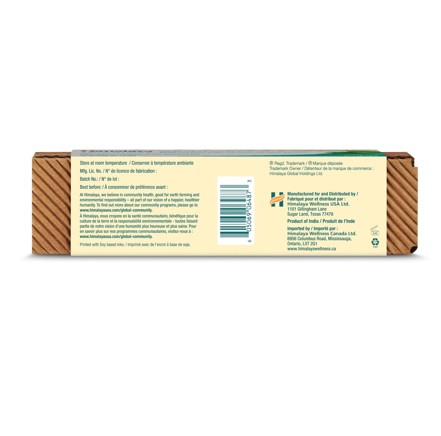 Himalaya Botanique Complete Care Whitening Toothpaste, Simply Mint, Natural, Fluoride-Free, SLS Free, Carrageenan Free & Gluten Free, Vegan, 150 g (5.29 oz), 4 Pack