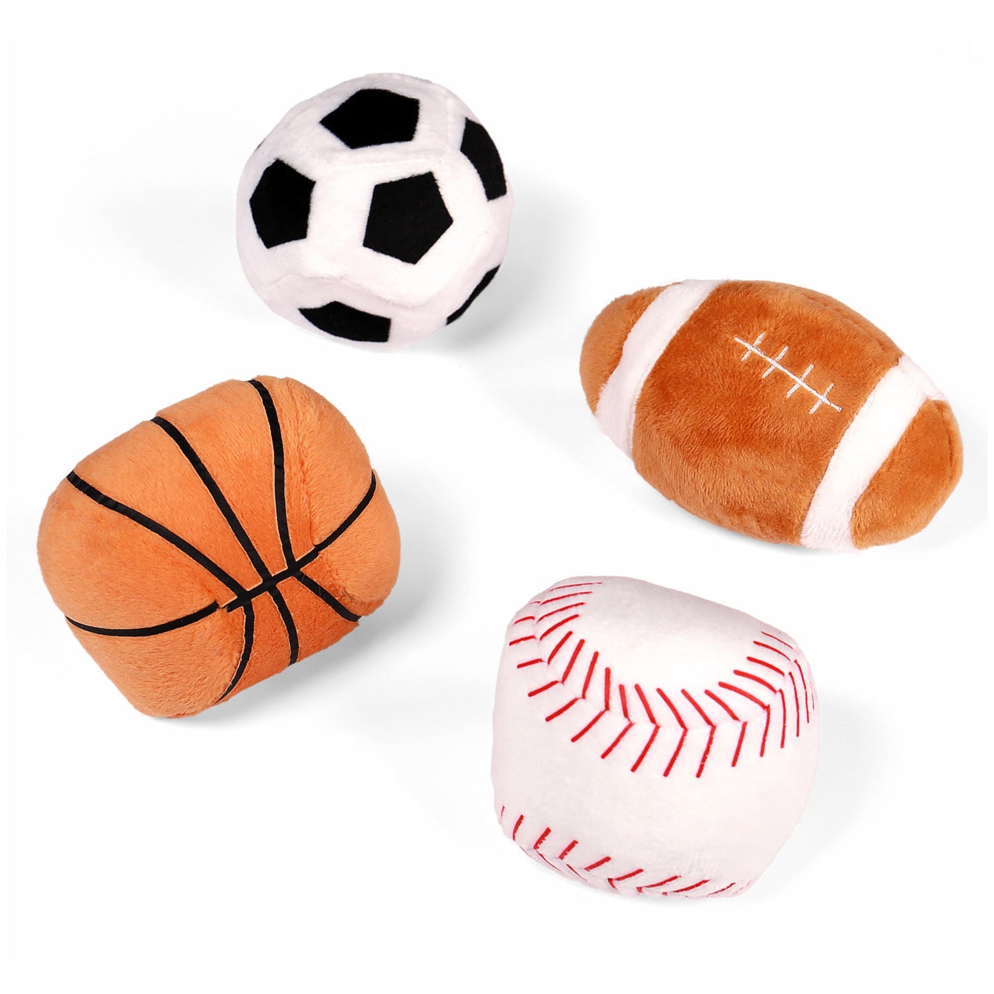 Baby GUND My First Sports Bag Stuffed Plush Playset, Baby Gift Toys for Boys and Girls Ages 1 & Up, 5 Piece, 8" GUND
