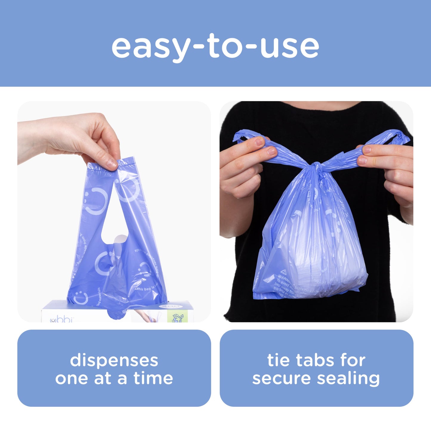Ubbi Diaper Sacks, 400 ct Ubbi
