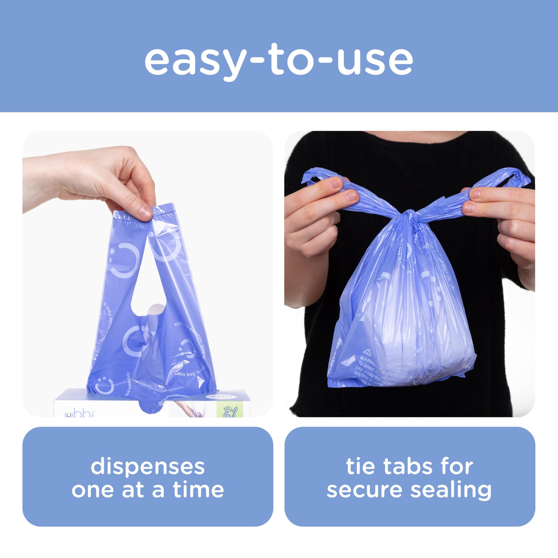 Ubbi Diaper Sacks, 400 ct Ubbi
