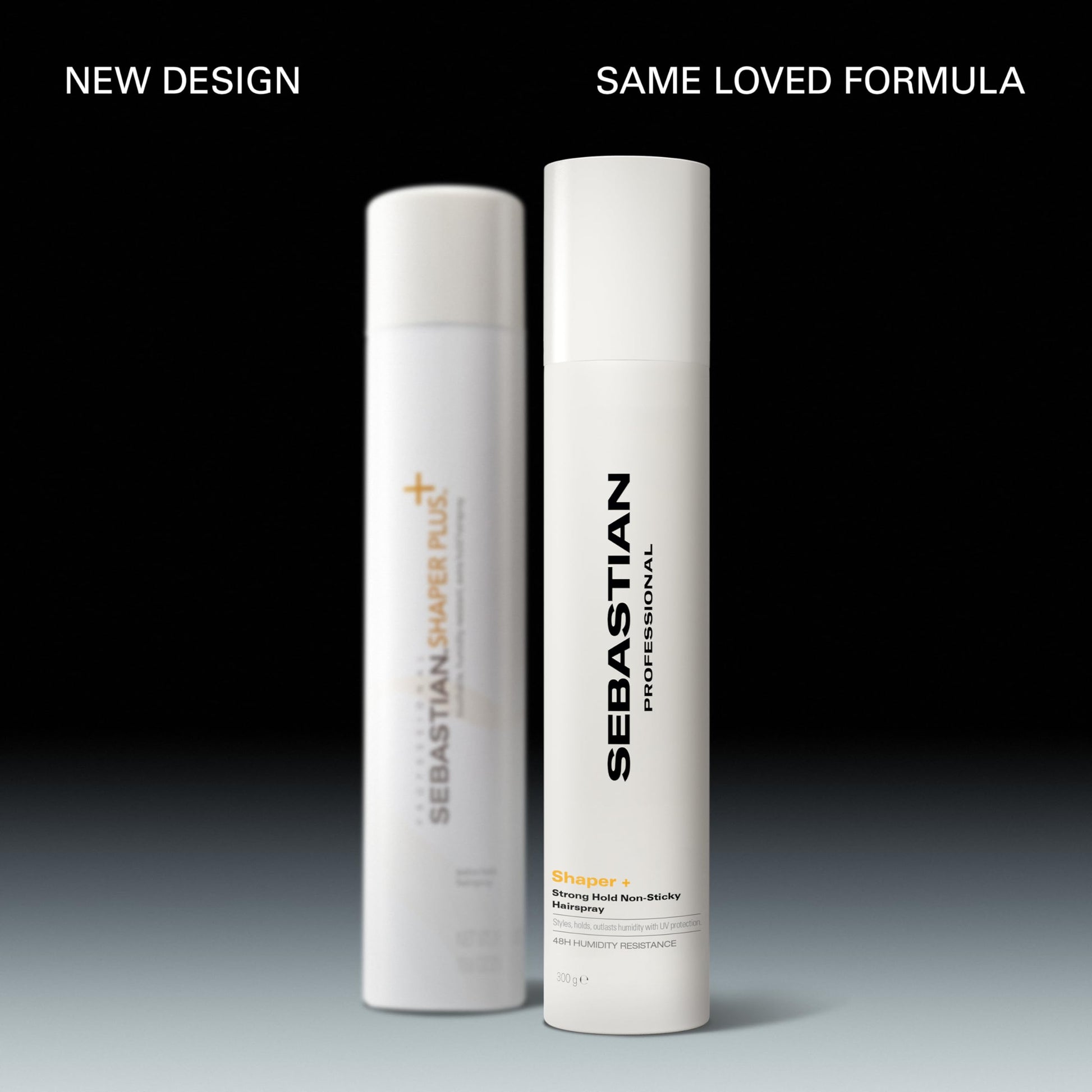 Sebastian Professional Shaper Plus Hairspray, 50% VOC | Humidity Resistant, Extra Hold | 10.6 oz | 300 g | Packaging May Vary - Available at All In One Marketplace Canada