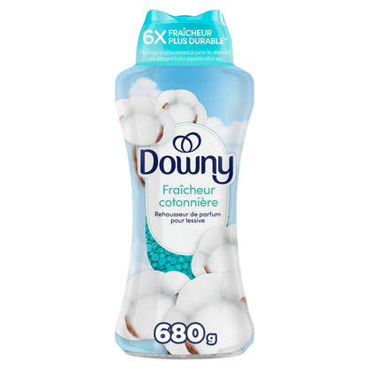 Downy In-Wash Laundry Scent Booster Beads, Cool Cotton, 24 oz Downy