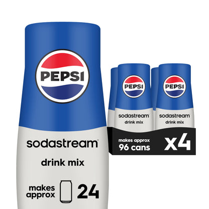 SodaStream® Pepsi® Beverage Mix (440ml, Pack of 4) 🍁 All In One Marketplace Canada