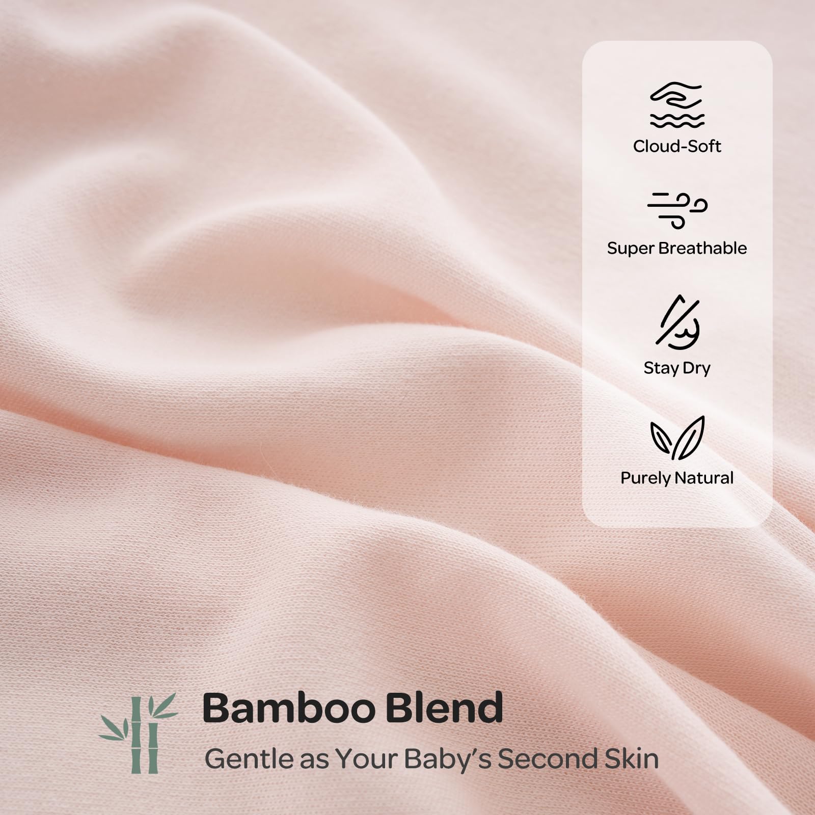Momcozy Baby Swaddle, Quiet Fastener Swaddle Suitable for Infant 0-3 Months, New-Parent-Friendly Sleep Sack, Reduce Startle Reflex, Newborn Boys Girls Registry Essentials, 2-Pack, Bloom