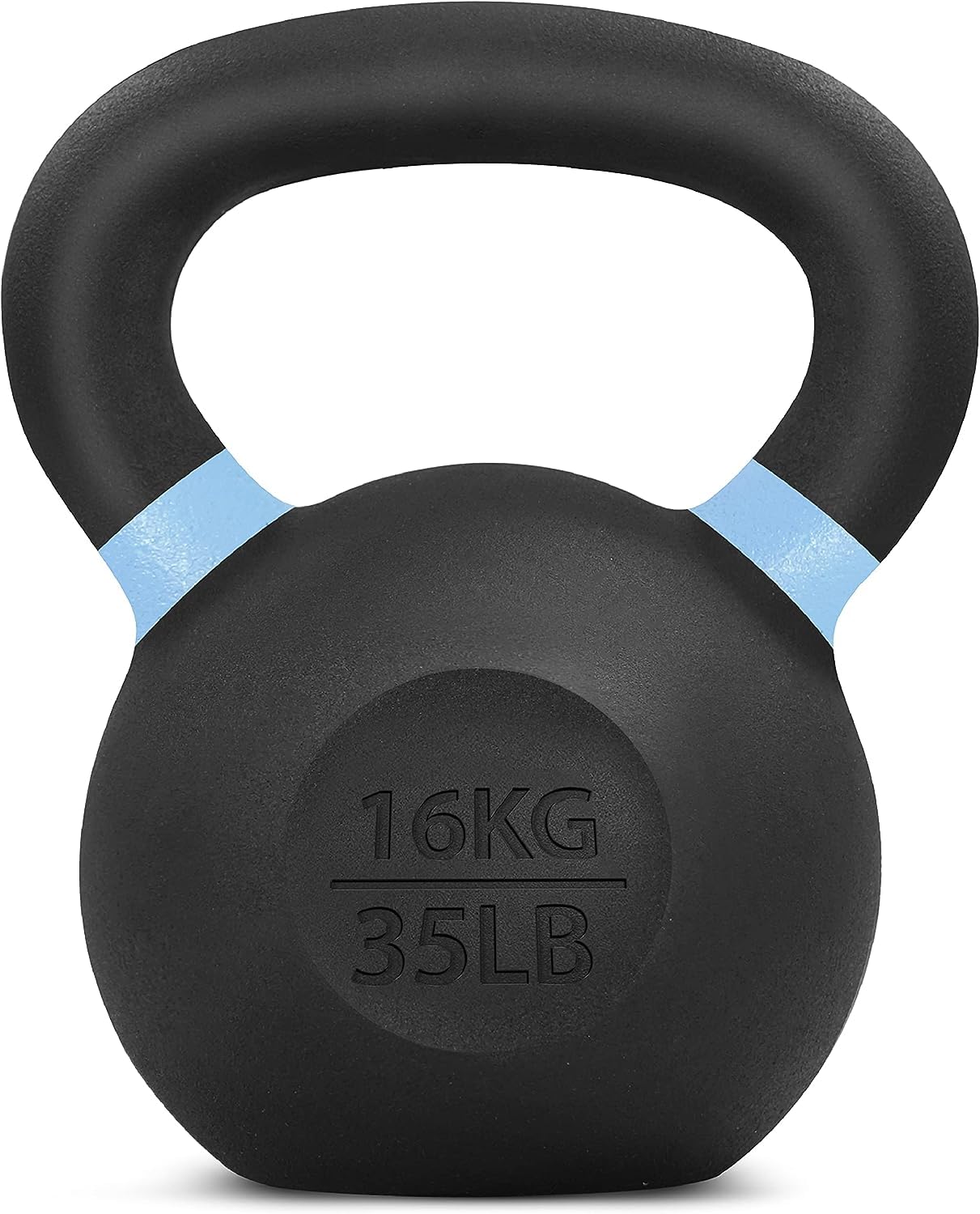 Yes4All Powder Coated Kettlebell Weights with Wide Handles & Flat Bottoms – 16kg/35lbs Cast Iron Kettlebells for Strength, Conditioning & Cross-Training 🍁 All In One Marketplace Canada