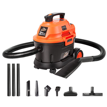 Armor All AA255W 2.5 Gal 2 Peak HP Wet/Dry Utility Vac Orange/Black 🍁 All In One Marketplace Canada