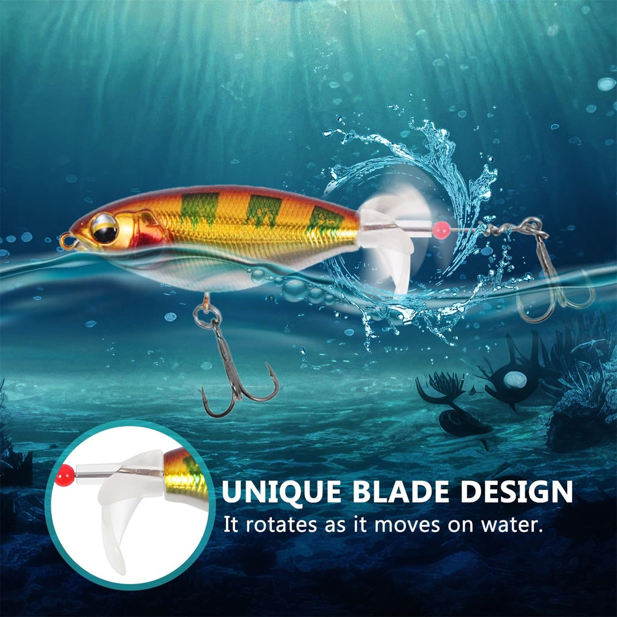 MOVINPE Fishing Advent Calendar for Adult Men Teen,24 Days Christmas Countdown Fishing Premium Lures Set for Fishing Lovers 🍁 All In One Marketplace Canada