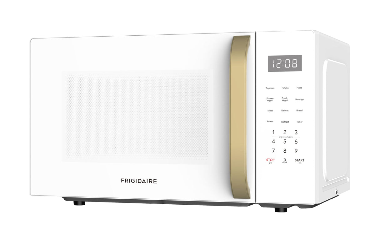 FRIGIDAIRE 1.05 cu. ft. Retro Microwave, WhiteGold