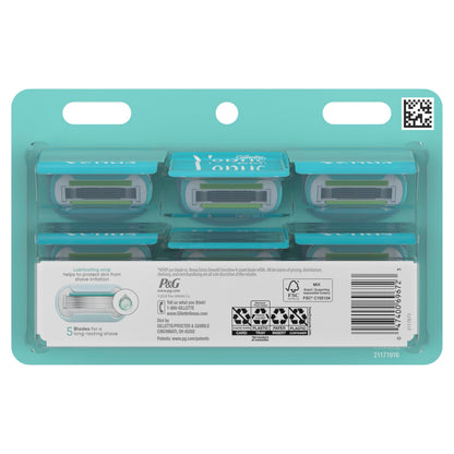 Gillette Venus Extra Smooth Sensitive, 1 Women’s Razor Blades for Sensitive Skin, 7 "5-Bladed" Razor Refills, 1 Pack (Count of 8) - Available at All In One Marketplace Canada