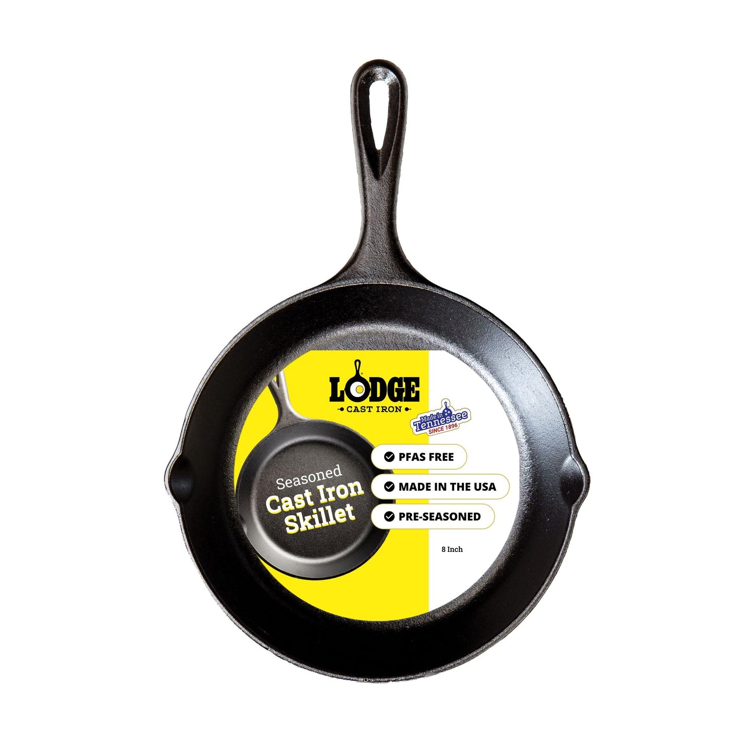 Lodge 8-Inch Pre-Seasoned Cast-Iron Skillet 🍁 All In One Marketplace Canada