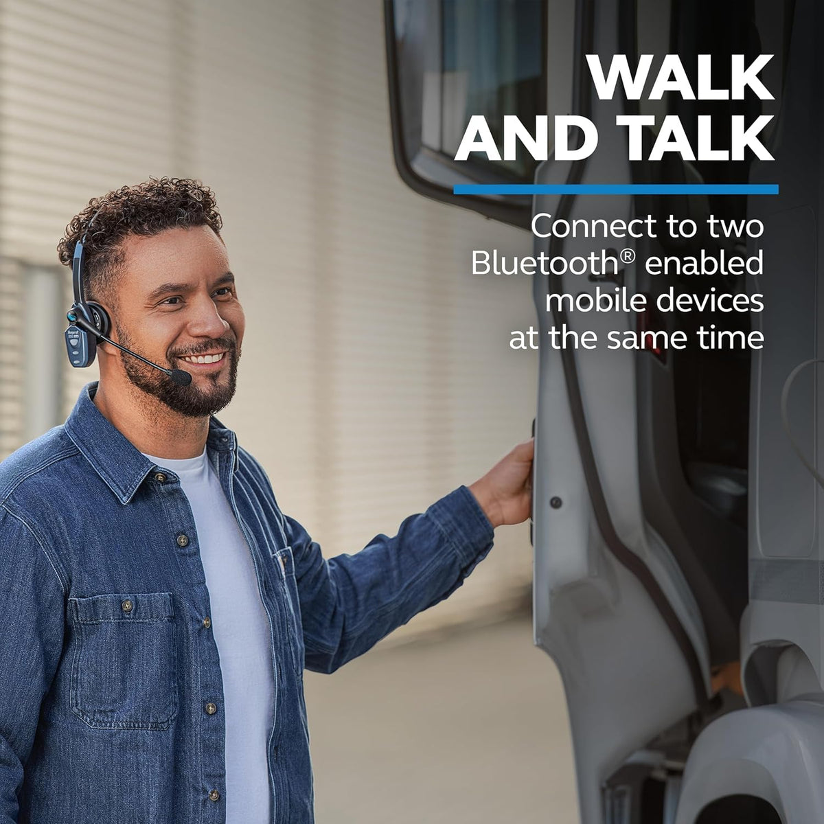 BlueParrott B250-XTS Lightweight Bluetooth Headset