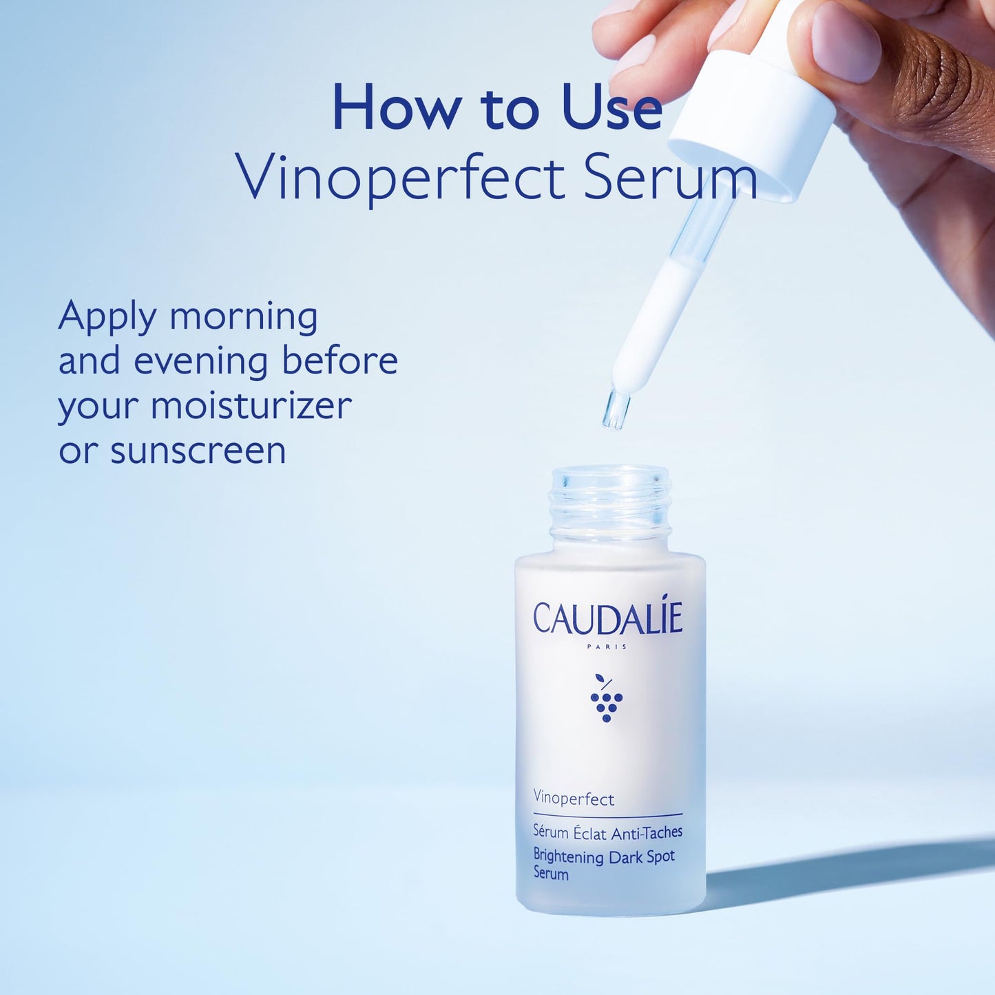 Caudalie Vinoperfect Radiance Serum, Complexion Enhancing Vitamin C Alternative, Non-Comedogenic - 30 mL - Available at All In One Marketplace Canada