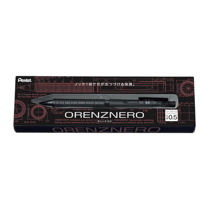 Pentel Orenz Nero Automatic Mechanical Pencil, 0.5mm, Metal Barrel, 1PK Pentel