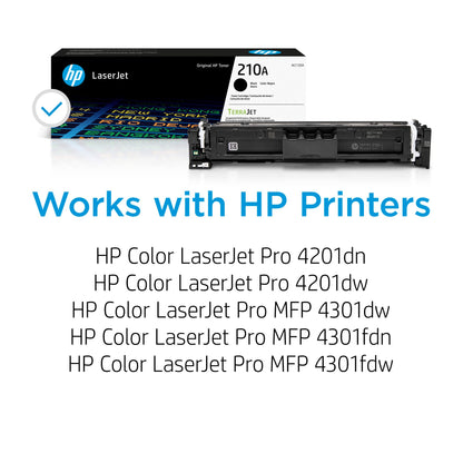 HP 210A Black Original LaserJet Toner Cartridge