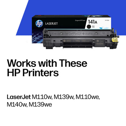 HP 141A (W1410A) Toner Cartridge, Black