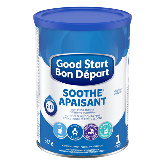 GOOD START SOOTHE Baby Formula, Powder, 0+ months, 942 g, Packaging May Vary - Available at All In One Marketplace Canada